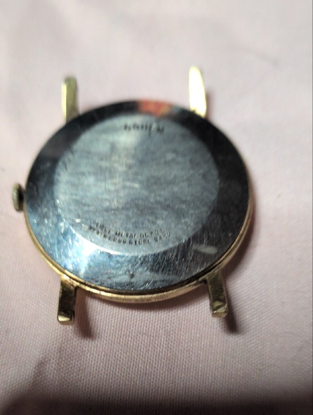 Gruen Precision Vintage Gold Tone Men's Watch Face - Gold - Picture 6 of 8